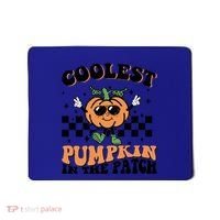 Retro Groovy Coolest Pumpkin In The Patch Halloween Autumn Cool Gift Mousepad thumb 0