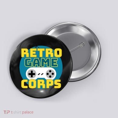 Retro Game Corps Button