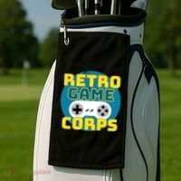 Retro Game Corps Golf Towel thumb 2