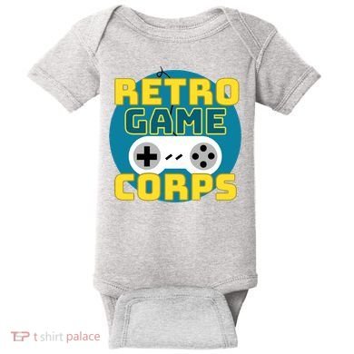 Retro Game Corps Baby Bodysuit