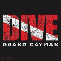 Retro Grand Cayman Scuba Dive Vintage Dive Flag Diving T-Shirt thumb 7