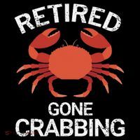 Retired Gone Crabbing Funny Crab Fishing Coffee Mug thumb 5