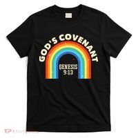 Rainbow God's Covenant Genesis 913 Bible Christian Lover T-Shirt thumb 0