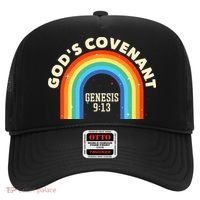 Rainbow God's Covenant Genesis 913 Bible Christian Lover Hat thumb 0