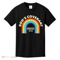 Rainbow God's Covenant Genesis 913 Bible Christian Lover Kids T-Shirt thumb 0