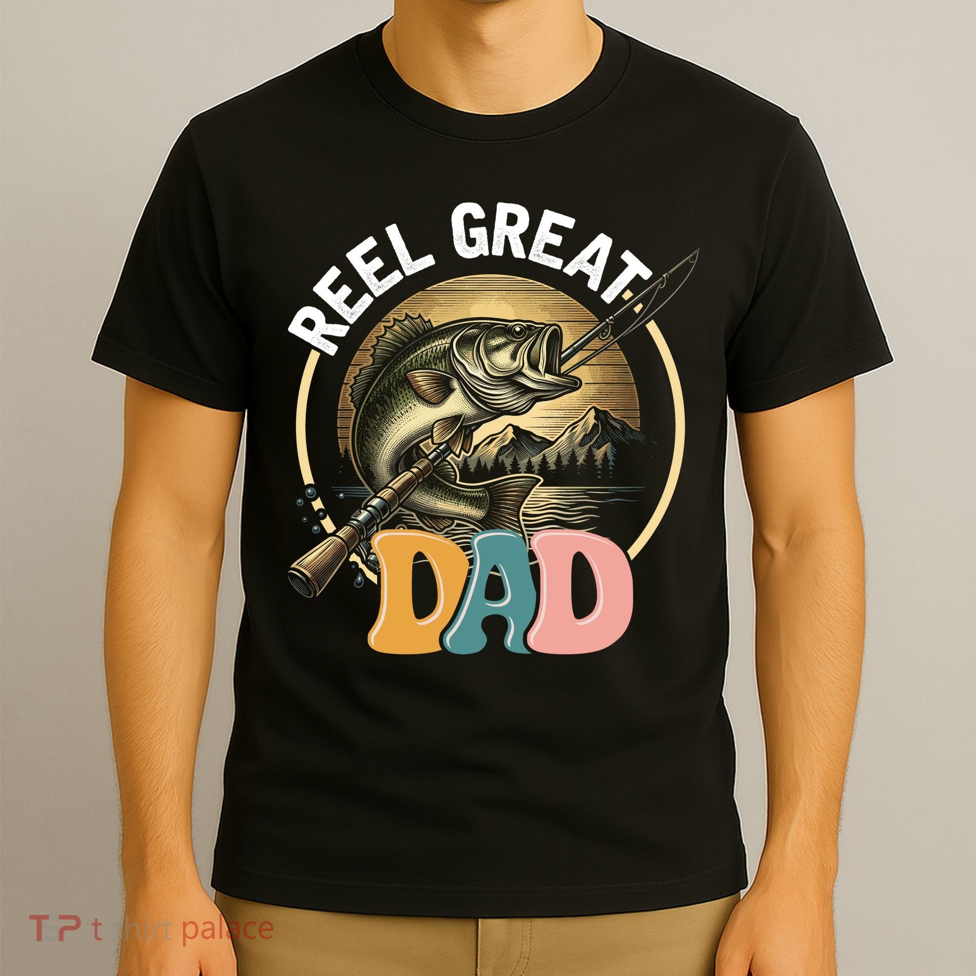 Reel Great Dad Fishing T-Shirt