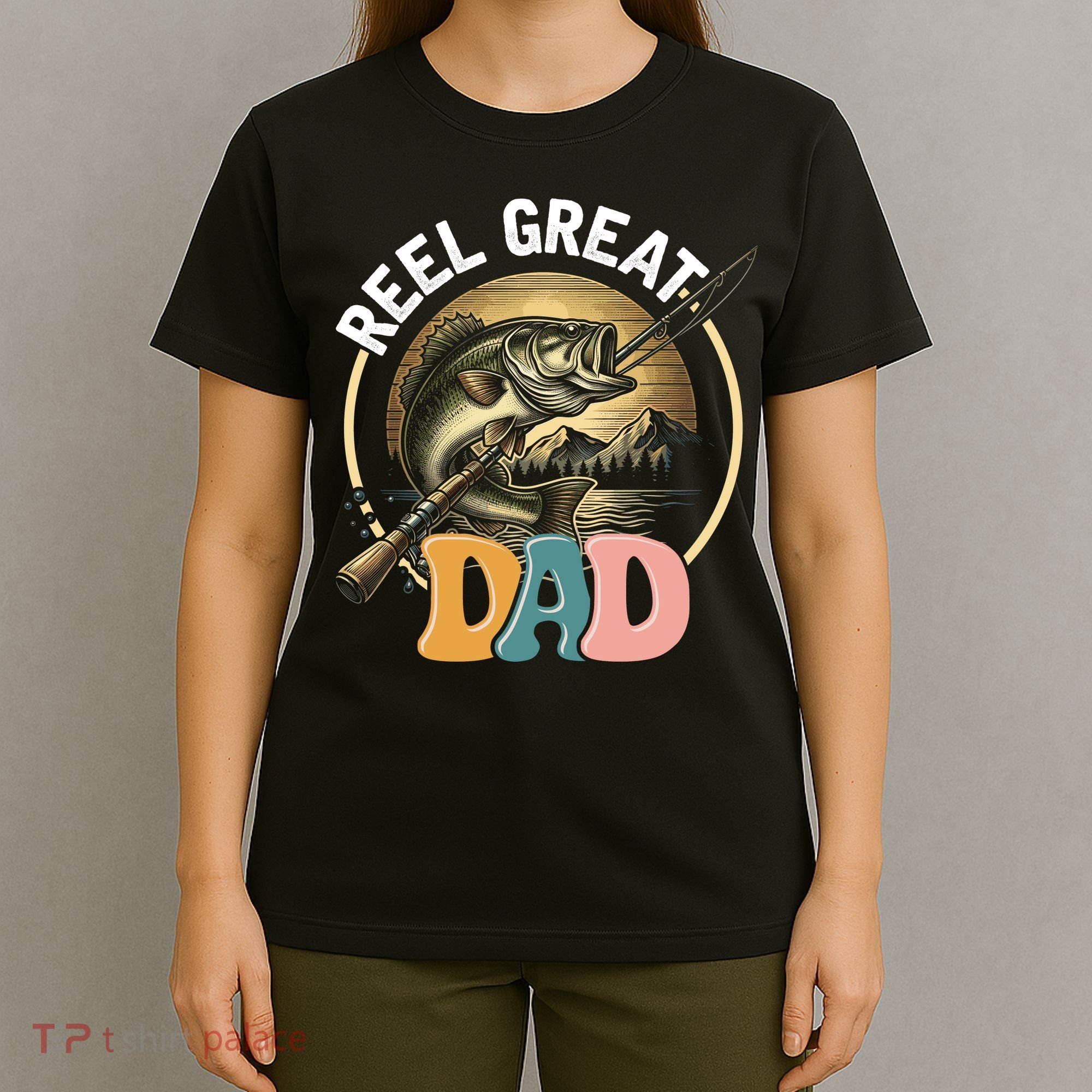 Reel Great Dad Fishing T-Shirt