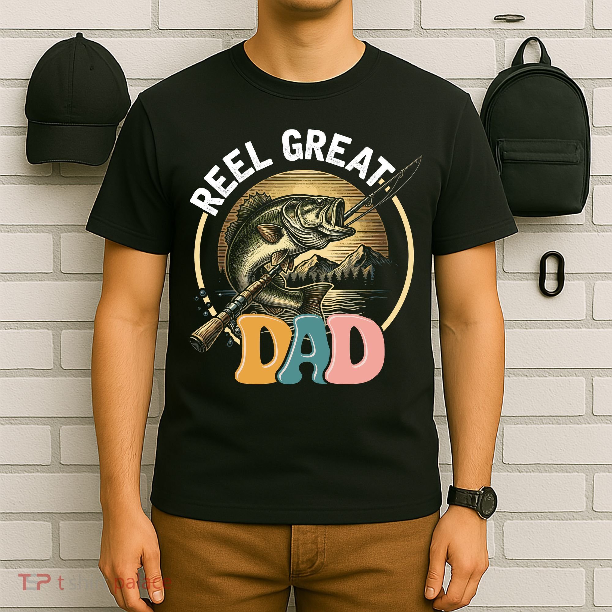 Reel Great Dad Fishing T-Shirt