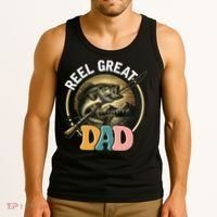 Reel Great Dad Fishing Tank Top thumb 3