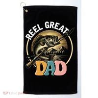 Reel Great Dad Fishing Golf Towel thumb 0