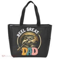 Reel Great Dad Fishing Tote Bag thumb 0