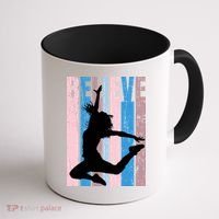 Retro Girls Dance Dancing Dancer Modern Dance Teacher Cool Gift Coffee Mug thumb 1
