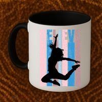 Retro Girls Dance Dancing Dancer Modern Dance Teacher Cool Gift Coffee Mug thumb 2