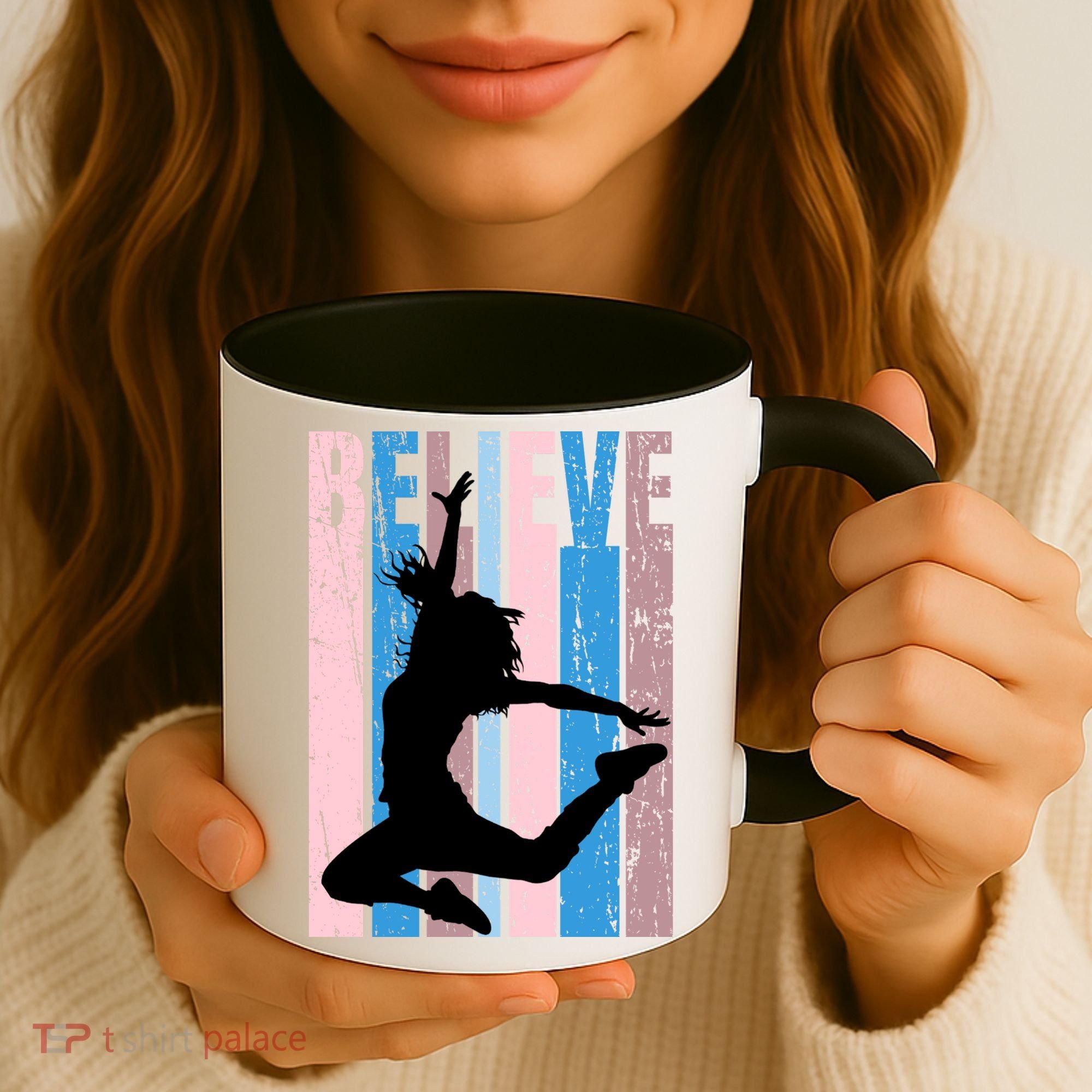 Retro Girls Dance Dancing Dancer Modern Dance Teacher Cool Gift Coffee Mug