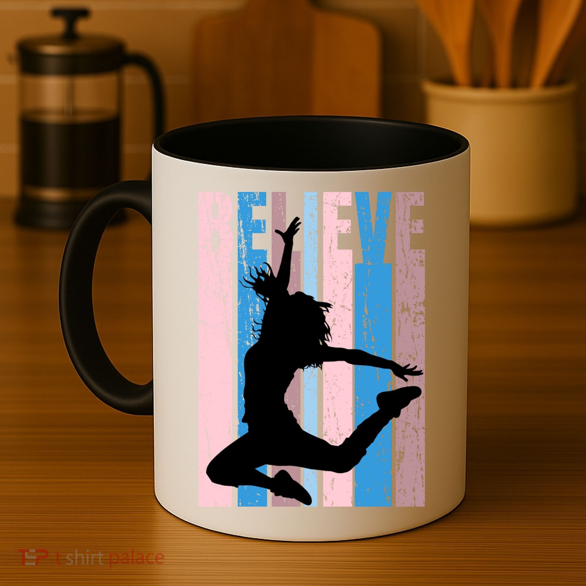 Retro Girls Dance Dancing Dancer Modern Dance Teacher Cool Gift Coffee Mug