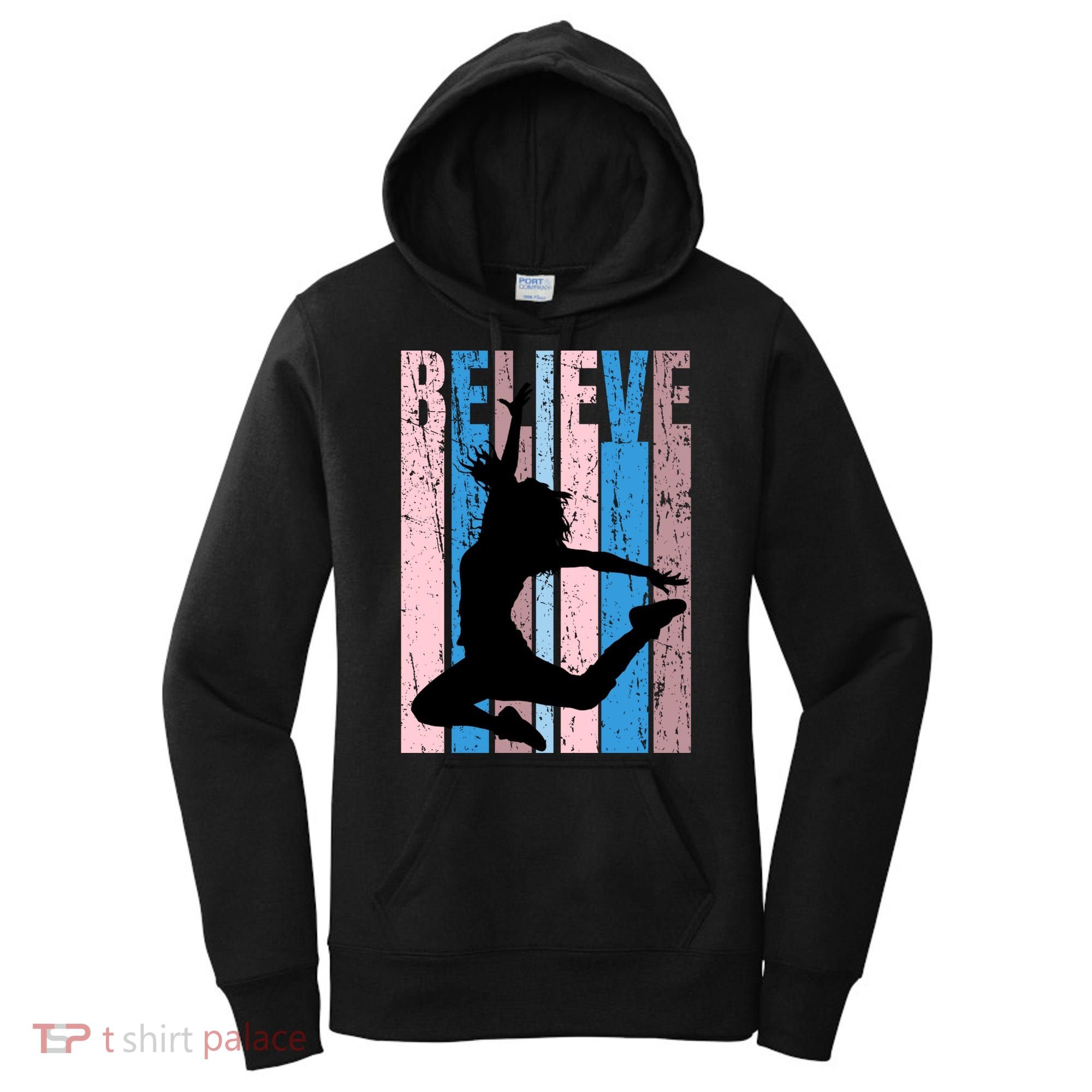 Retro Girls Dance Dancing Dancer Modern Dance Teacher Cool Gift Women's Hoodie