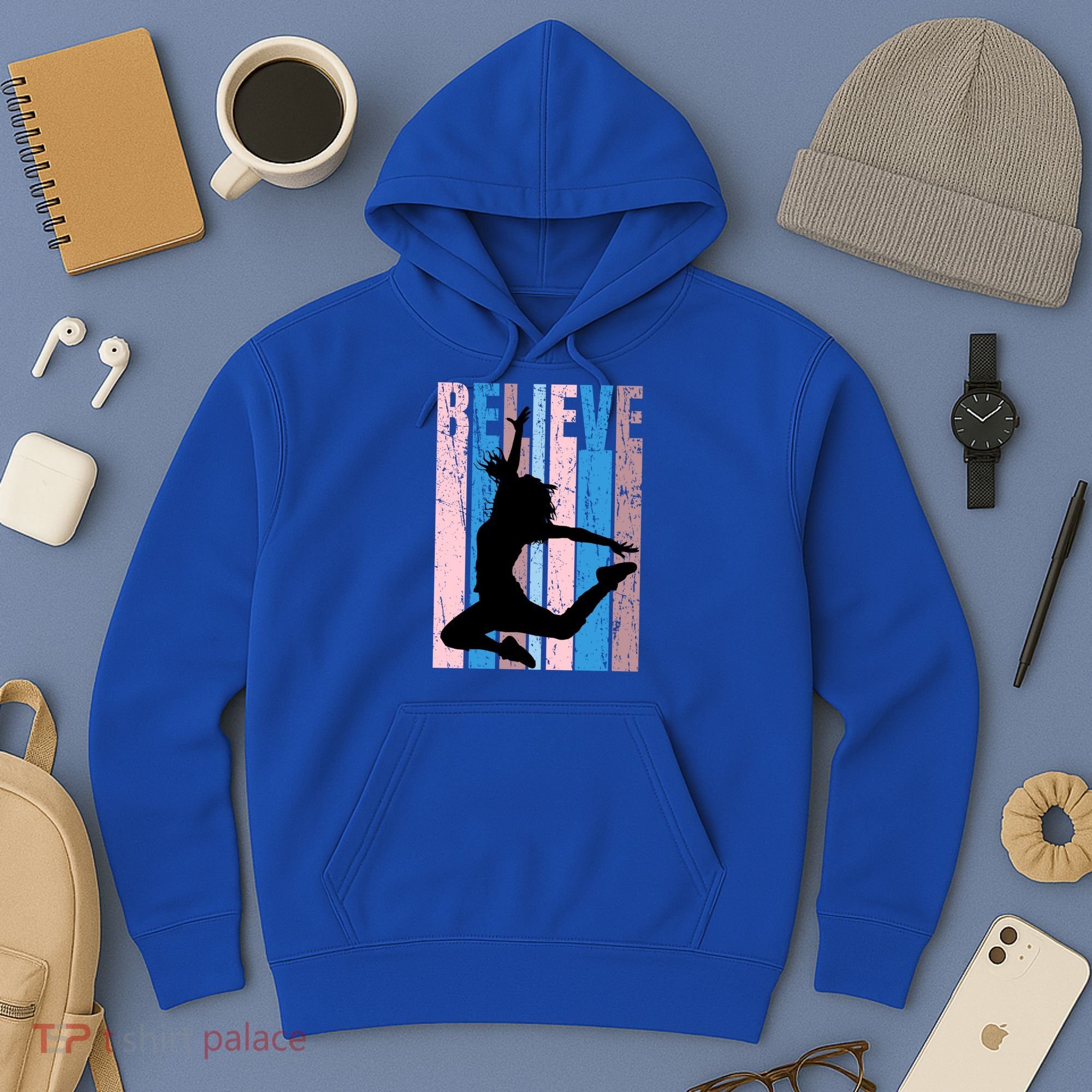 Retro Girls Dance Dancing Dancer Modern Dance Teacher Cool Gift Hoodie