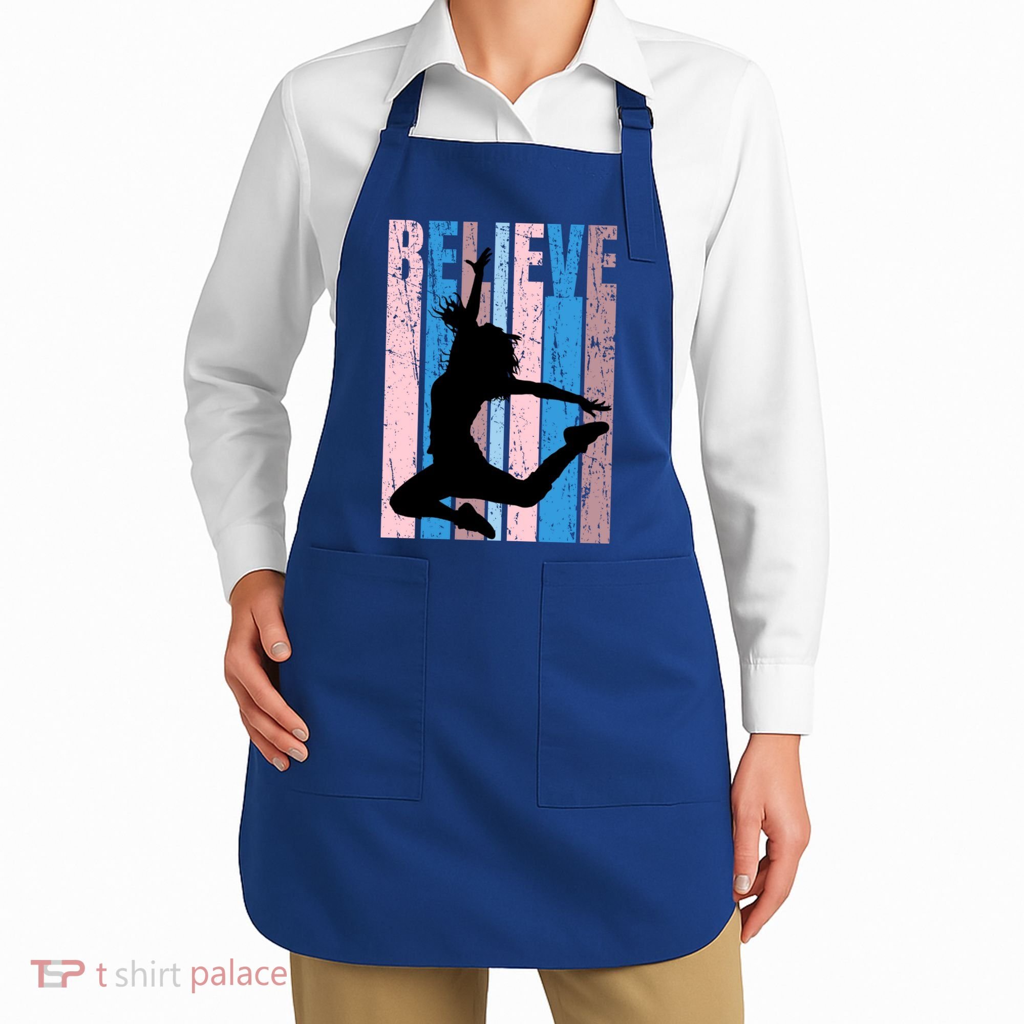 Retro Girls Dance Dancing Dancer Modern Dance Teacher Cool Gift Apron