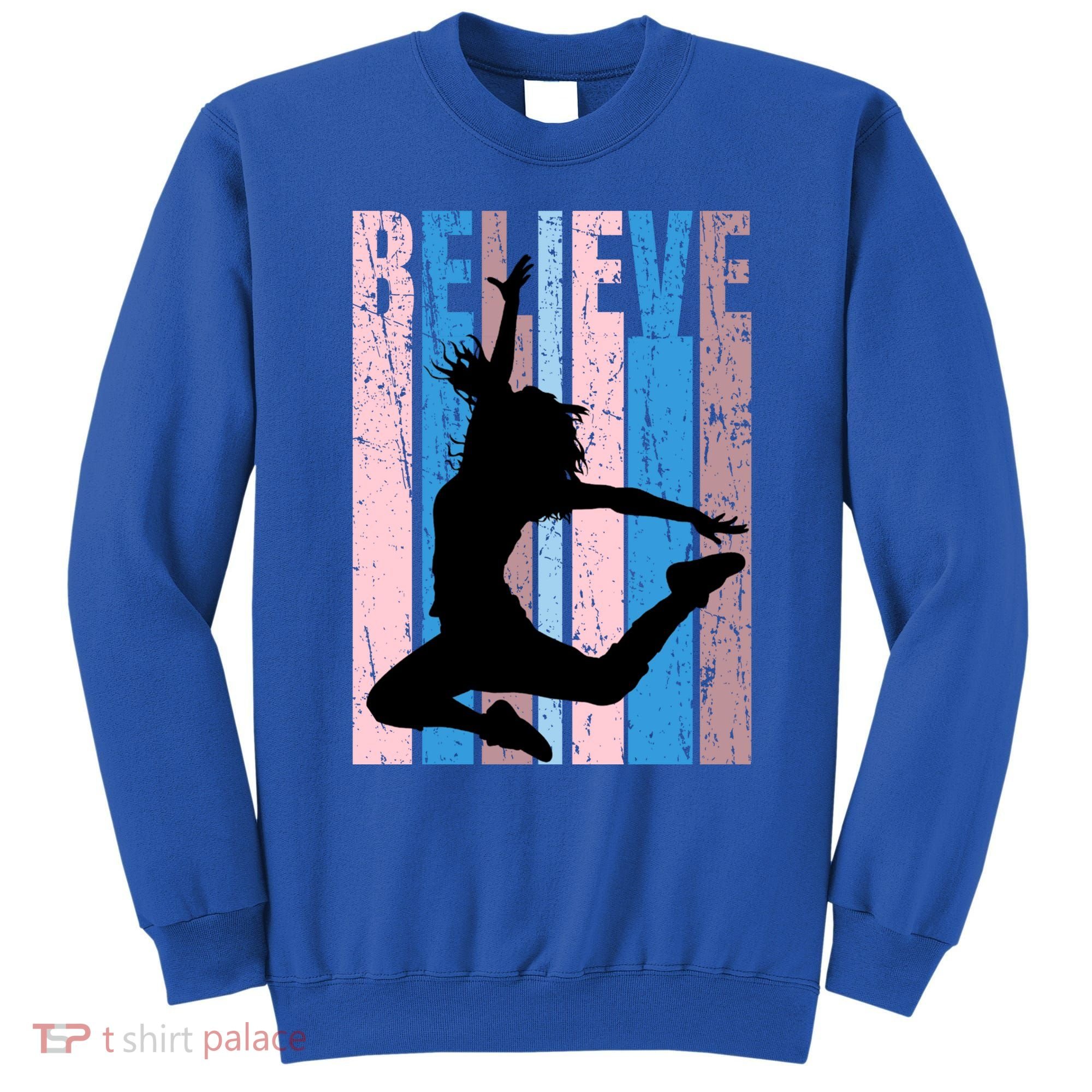 Retro Girls Dance Dancing Dancer Modern Dance Teacher Cool Gift Sweatshirt