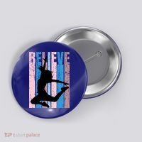 Retro Girls Dance Dancing Dancer Modern Dance Teacher Cool Gift Button thumb 0