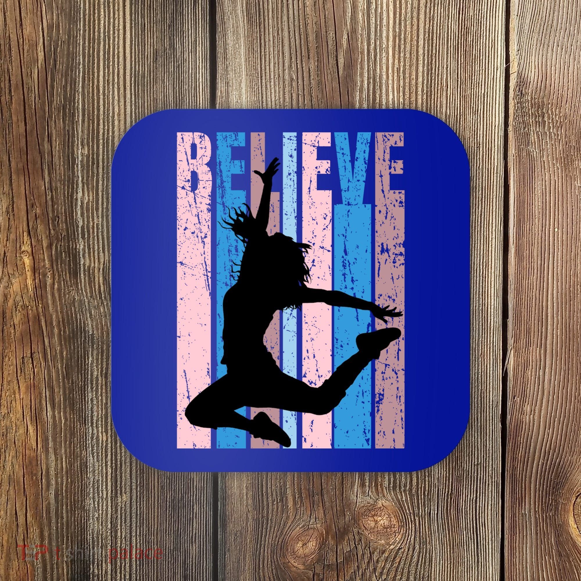 Retro Girls Dance Dancing Dancer Modern Dance Teacher Cool Gift Coaster