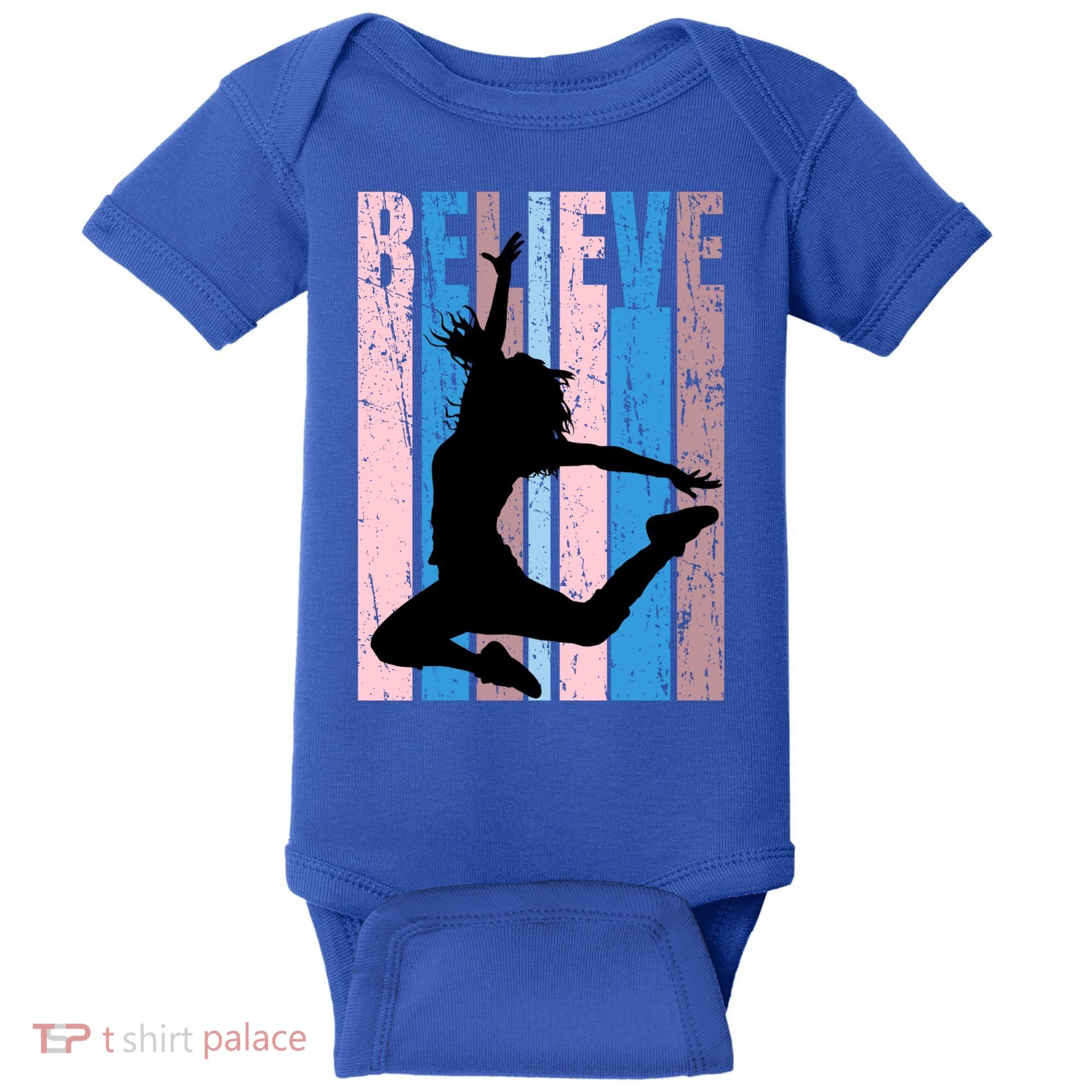Retro Girls Dance Dancing Dancer Modern Dance Teacher Cool Gift Baby Bodysuit