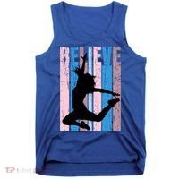 Retro Girls Dance Dancing Dancer Modern Dance Teacher Cool Gift Tank Top thumb 0