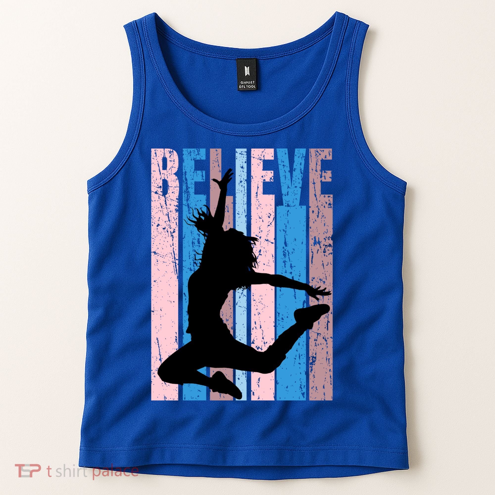 Retro Girls Dance Dancing Dancer Modern Dance Teacher Cool Gift Tank Top