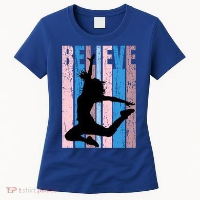 Retro Girls Dance Dancing Dancer Modern Dance Teacher Cool Gift Women's T-Shirt