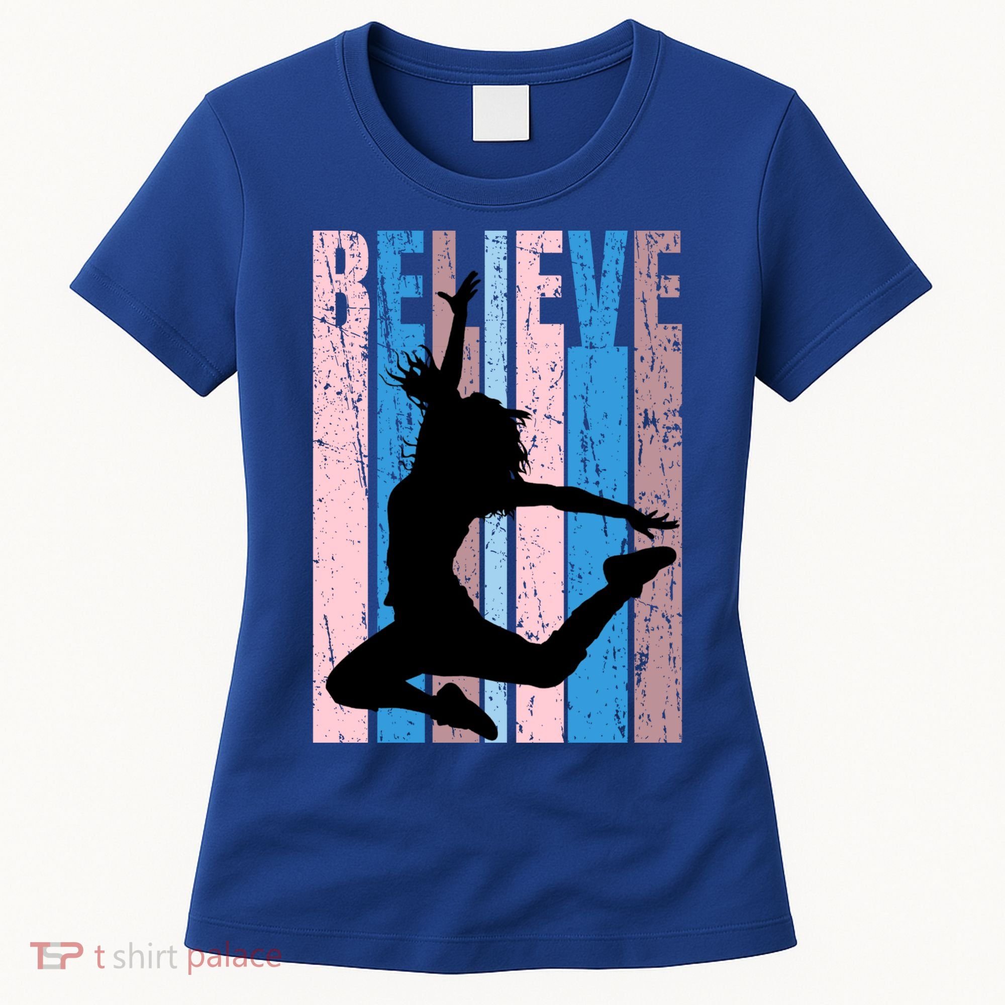 Retro Girls Dance Dancing Dancer Modern Dance Teacher Cool Gift Women's T-Shirt