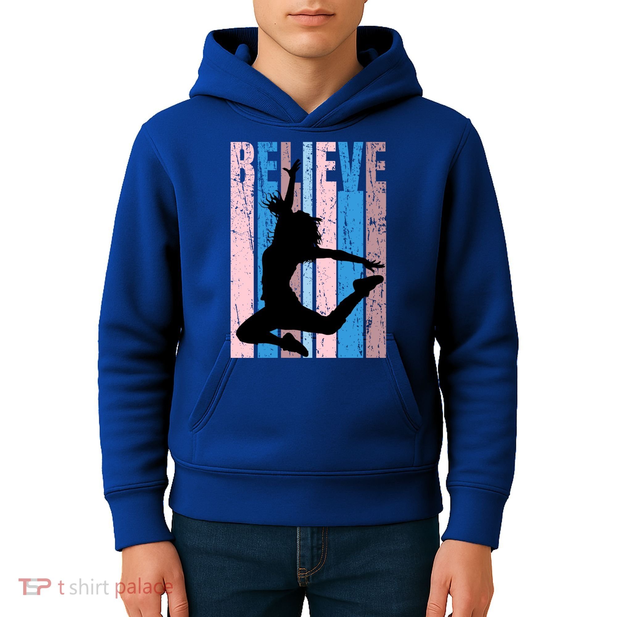 Retro Girls Dance Dancing Dancer Modern Dance Teacher Cool Gift Kids Hoodie