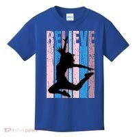 Retro Girls Dance Dancing Dancer Modern Dance Teacher Cool Gift Kids T-Shirt thumb 0