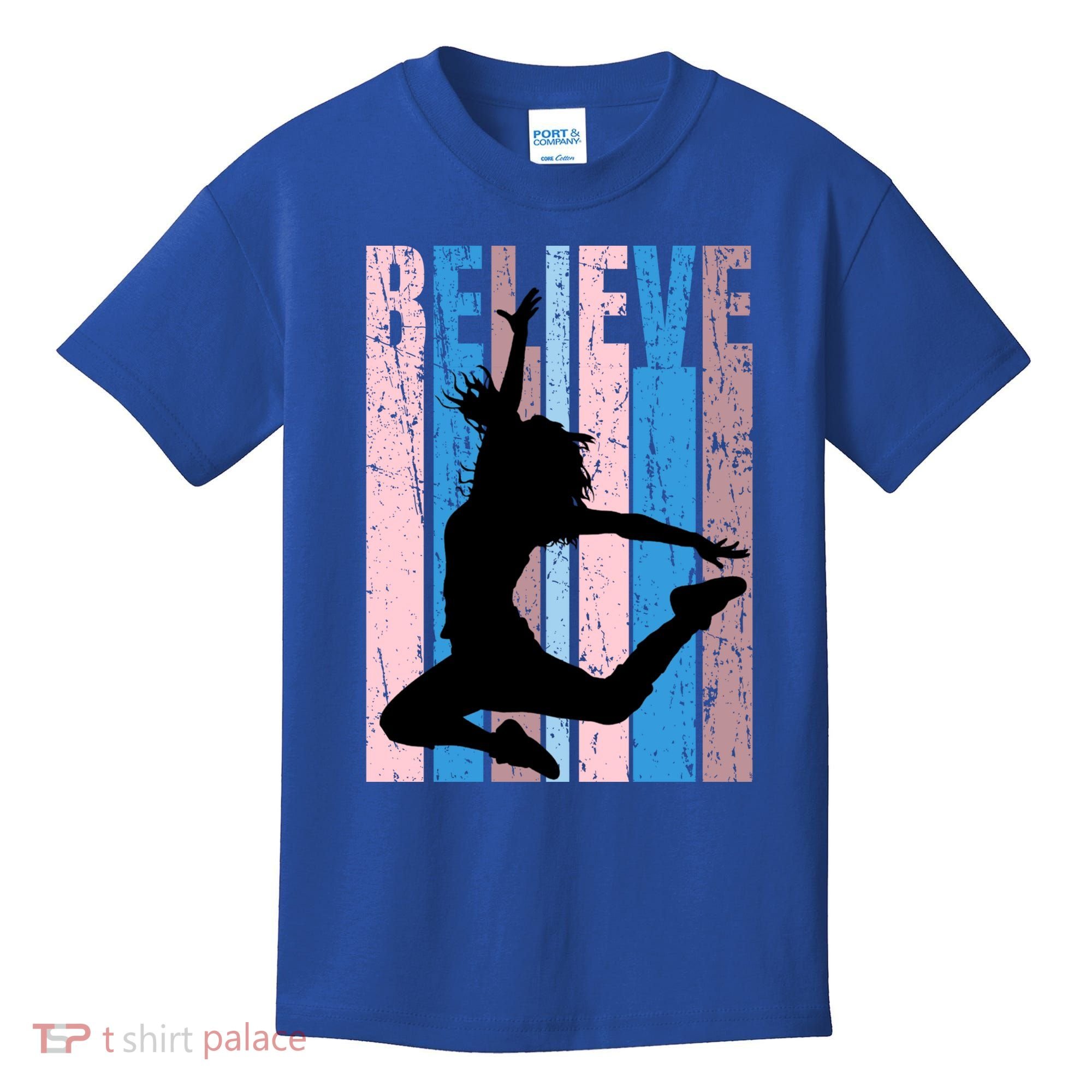 Retro Girls Dance Dancing Dancer Modern Dance Teacher Cool Gift Kids T-Shirt