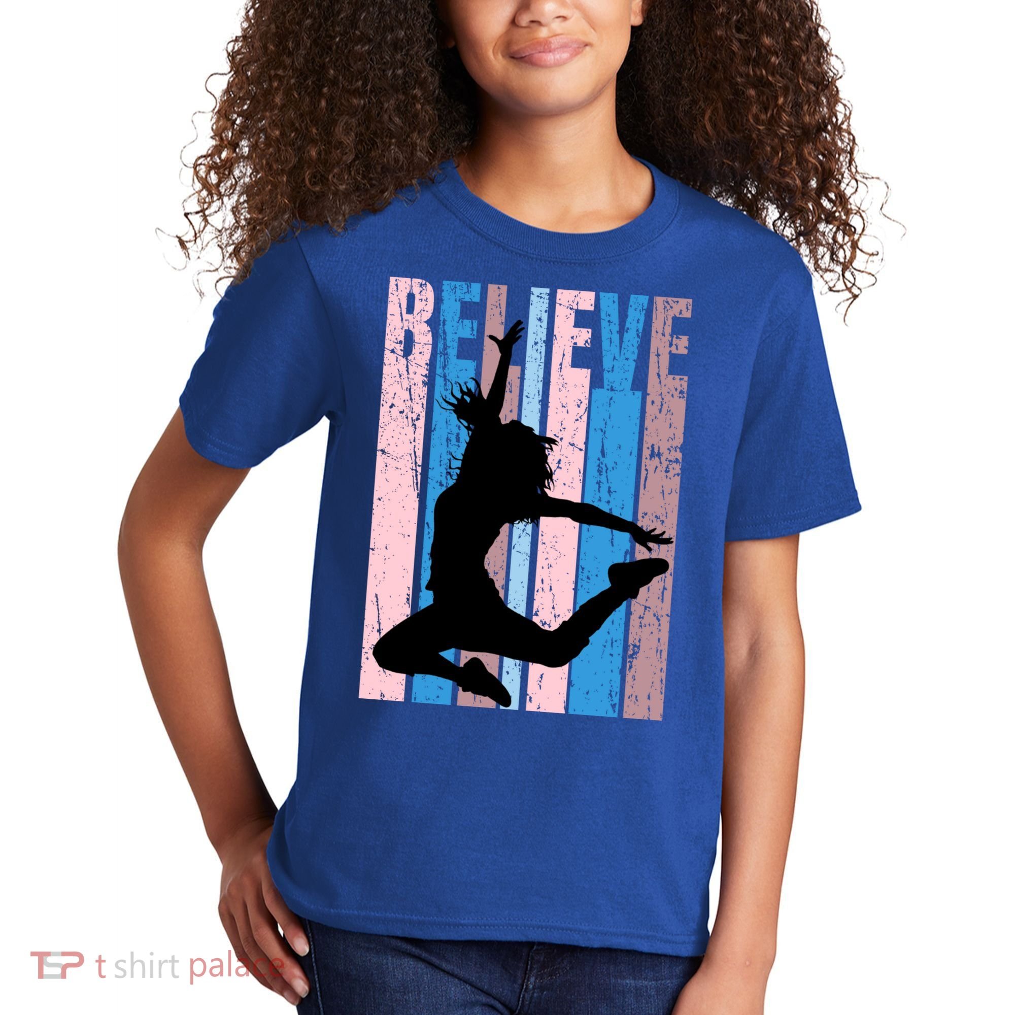 Retro Girls Dance Dancing Dancer Modern Dance Teacher Cool Gift Kids T-Shirt