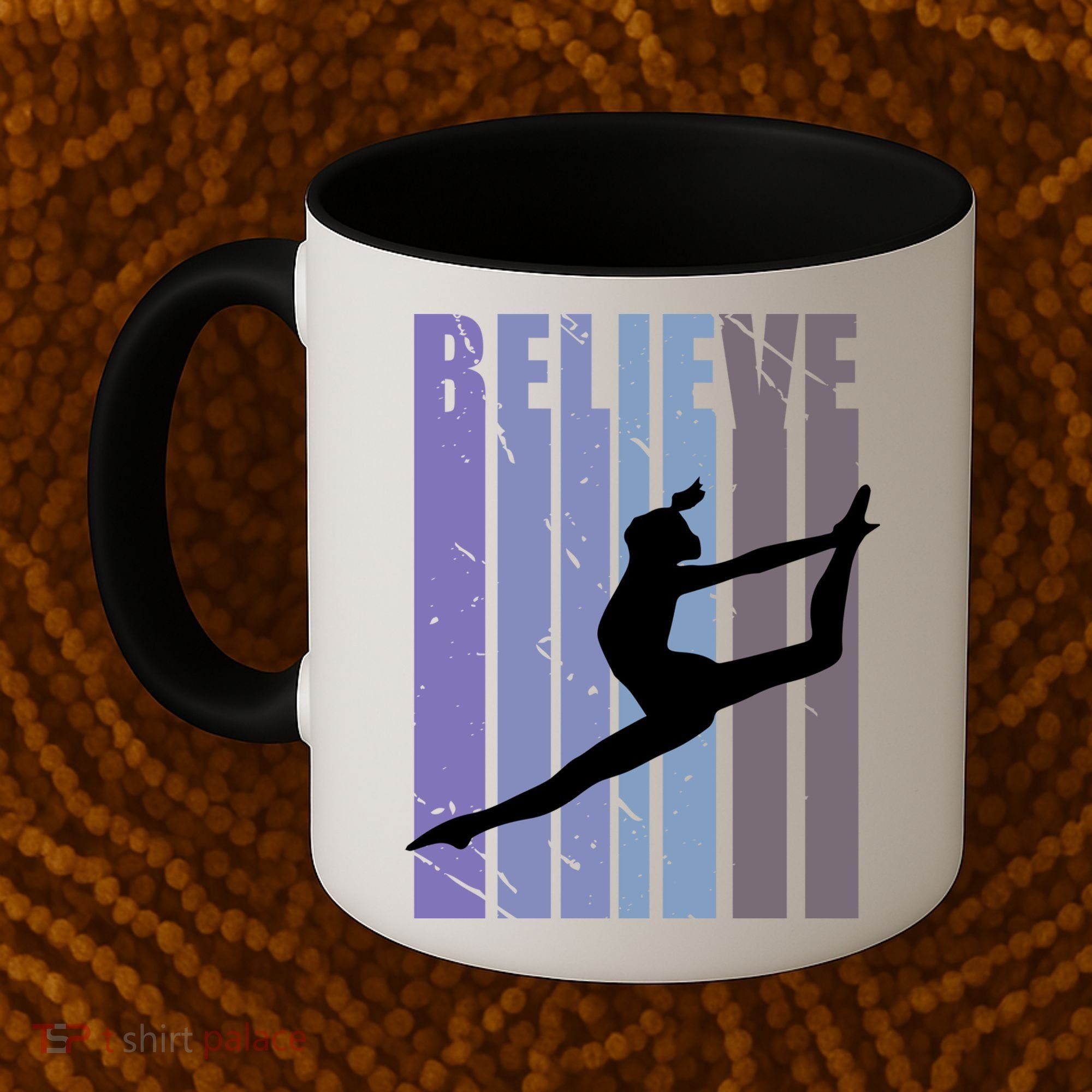 Retro Gymnast Dancing Dancer Gymnastics Girls Gift Coffee Mug