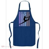 Retro Gymnast Dancing Dancer Gymnastics Girls Gift Apron thumb 0
