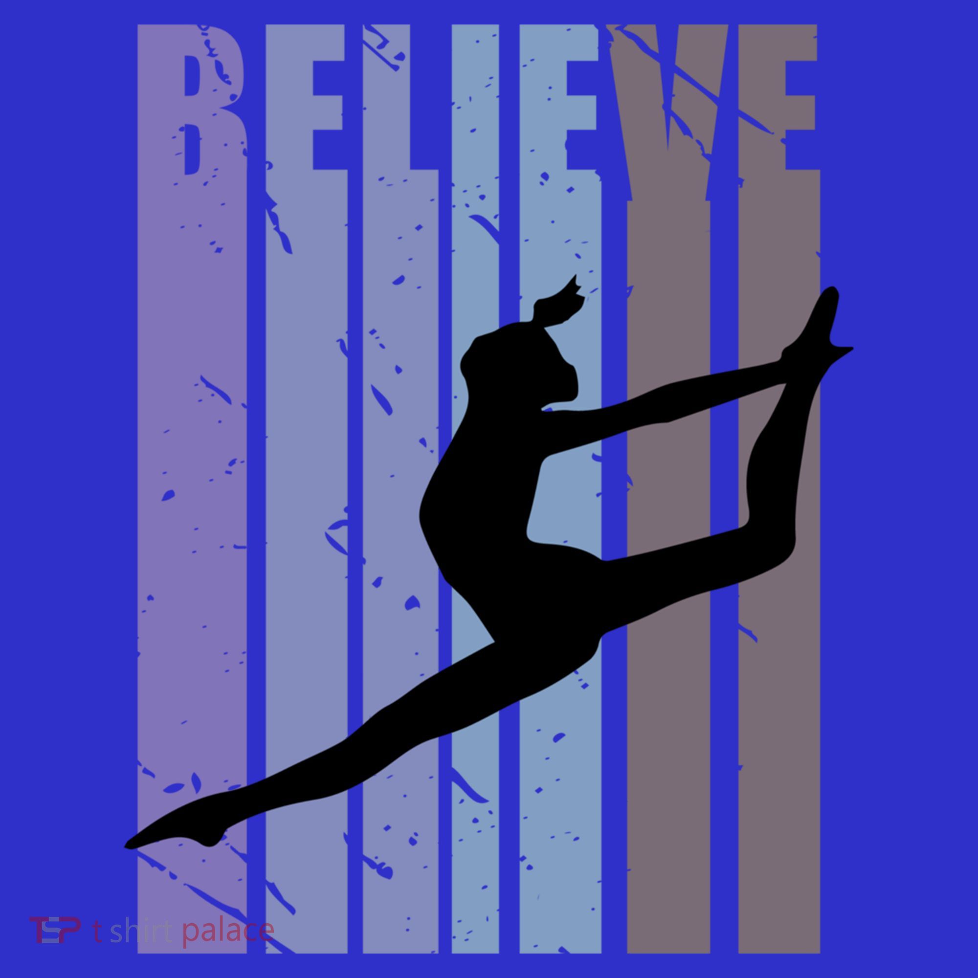 Retro Gymnast Dancing Dancer Gymnastics Girls Gift Mousepad