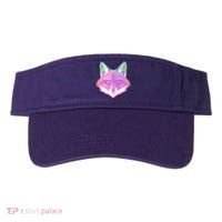 Retro Glowing Digital Polygon Fox Visor thumb 0