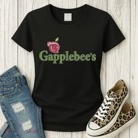 Retro Gapplebee's Drag Racing Funny Car Lover Women's T-Shirt thumb 3