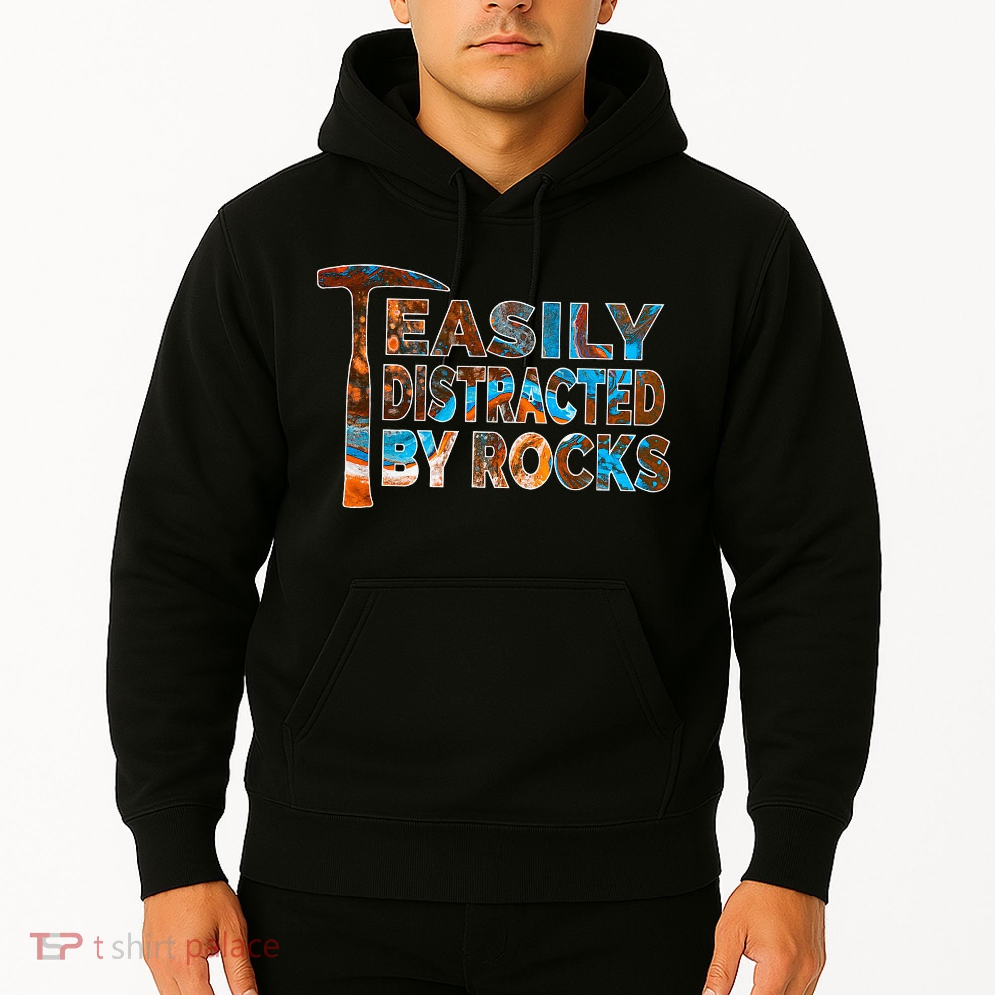 Rock Geology Easily Distracted By Rocks Rockhound Hoodie