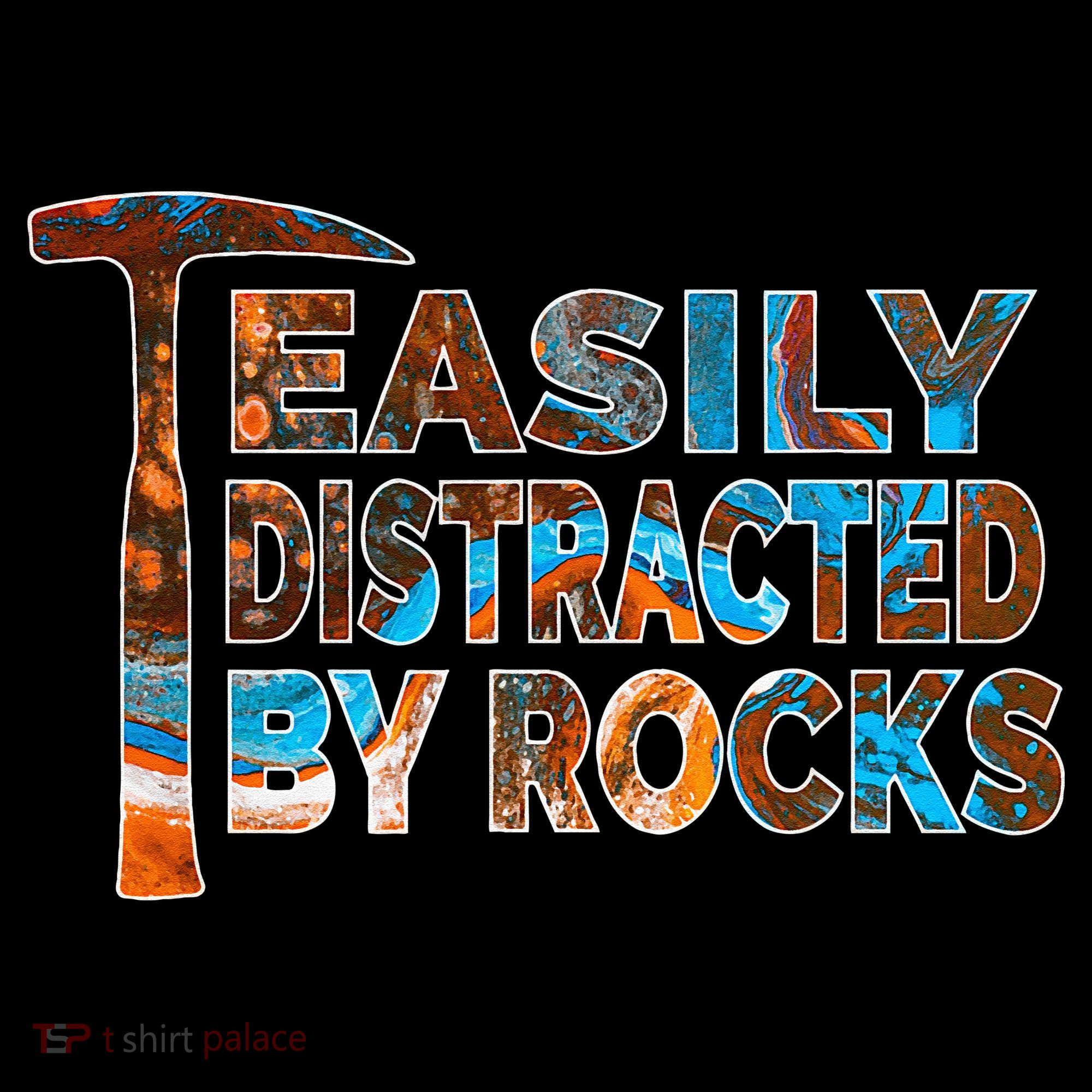 Rock Geology Easily Distracted By Rocks Rockhound Mousepad