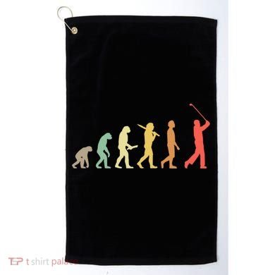 Retro Golf Evolution Gift For Golfers And Golf Players Gift Golf Towel
