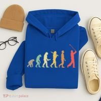 Retro Golf Evolution Gift For Golfers And Golf Players Gift Hoodie thumb 4