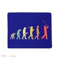 Retro Golf Evolution Gift For Golfers And Golf Players Gift Mousepad thumb 0