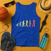 Retro Golf Evolution Gift For Golfers And Golf Players Gift Tank Top thumb 4