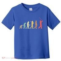 Retro Golf Evolution Gift For Golfers And Golf Players Gift Toddler T-Shirt thumb 0