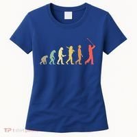 Retro Golf Evolution Gift For Golfers And Golf Players Gift Women's T-Shirt thumb 0