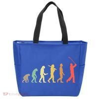 Retro Golf Evolution Gift For Golfers And Golf Players Gift Tote Bag thumb 0