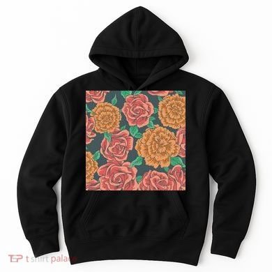 Rose Garden Flower Nature Hoodie