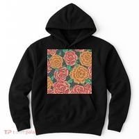 Rose Garden Flower Nature Hoodie thumb 0